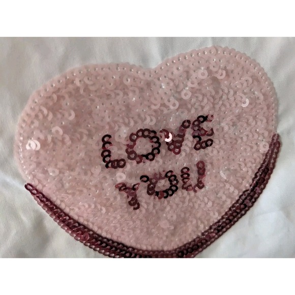 Candy Heart Dress Chic Soul Women's 3X Curvy White Puffy Tiered Sequin Valentine - Picture 7 of 9